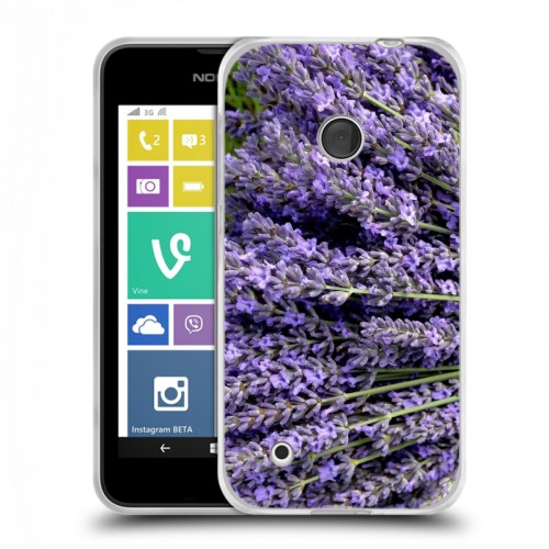 Дизайнерский пластиковый чехол для Nokia Lumia 530 Лаванда