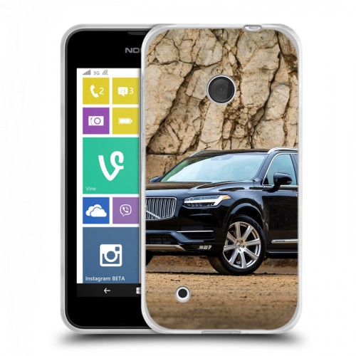 Дизайнерский пластиковый чехол для Nokia Lumia 530 Volvo