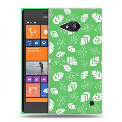 Дизайнерский пластиковый чехол для Nokia Lumia 730/735 Трава