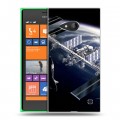 Дизайнерский пластиковый чехол для Nokia Lumia 730/735 Орбита