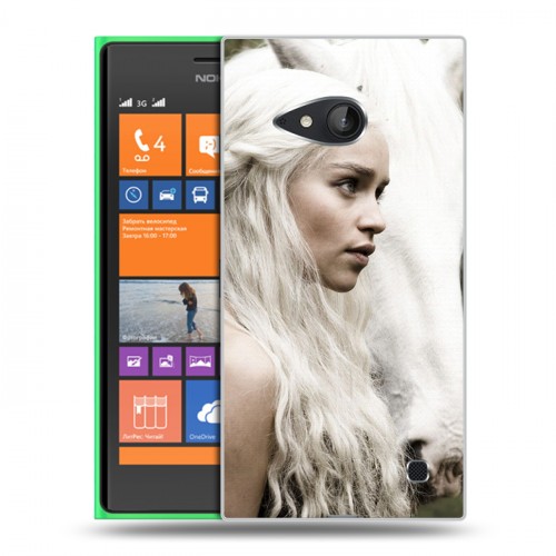 Дизайнерский пластиковый чехол для Nokia Lumia 730/735 Игра престолов