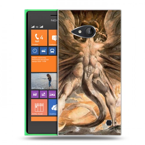 Дизайнерский пластиковый чехол для Nokia Lumia 730/735