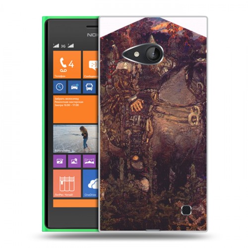 Дизайнерский пластиковый чехол для Nokia Lumia 730/735