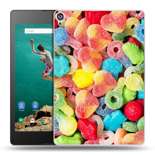 Дизайнерский пластиковый чехол для Google Nexus 9 Сладости
