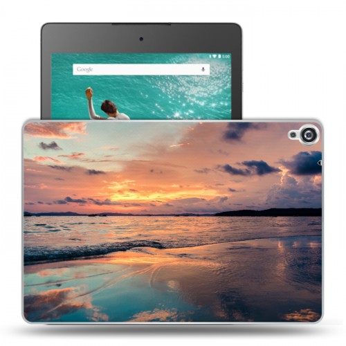 Дизайнерский пластиковый чехол для Google Nexus 9 пляж