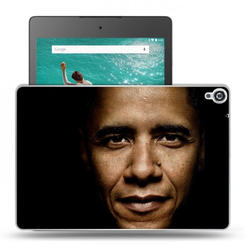 Дизайнерский пластиковый чехол для Google Nexus 9 Барак Обама