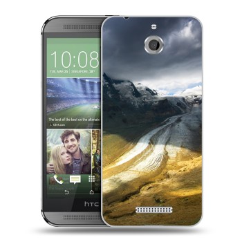 Дизайнерский силиконовый чехол для HTC Desire 510 горы (на заказ)