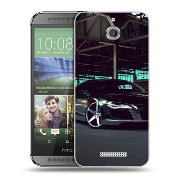 Дизайнерский силиконовый чехол для HTC Desire 510 Audi (на заказ)