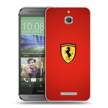 Дизайнерский силиконовый чехол для HTC Desire 510 Ferrari (на заказ)