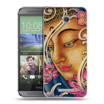 Дизайнерский силиконовый чехол для HTC Desire 510 Священный Будда (на заказ)