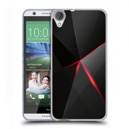 Дизайнерский силиконовый чехол для HTC Desire 820 Энергия красоты