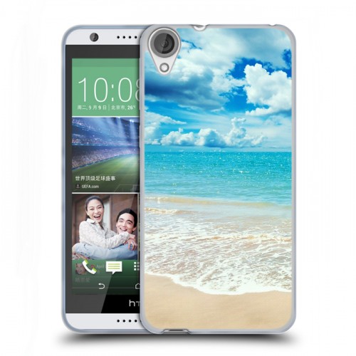Дизайнерский силиконовый чехол для HTC Desire 820 Пляж