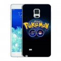 Дизайнерский пластиковый чехол для Samsung Galaxy Note Edge Pokemon Go