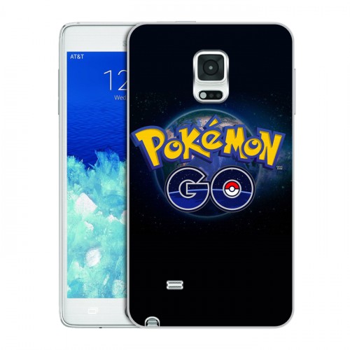 Дизайнерский пластиковый чехол для Samsung Galaxy Note Edge Pokemon Go
