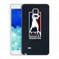 Дизайнерский пластиковый чехол для Samsung Galaxy Note Edge ММА