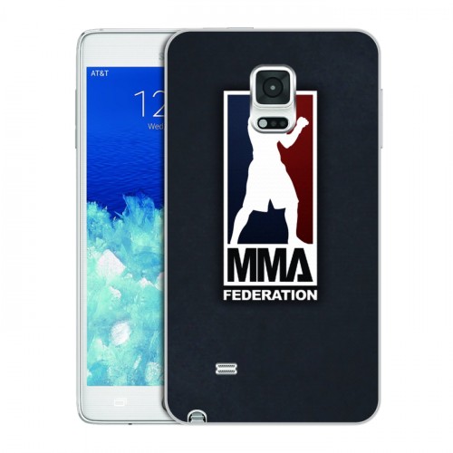 Дизайнерский пластиковый чехол для Samsung Galaxy Note Edge ММА