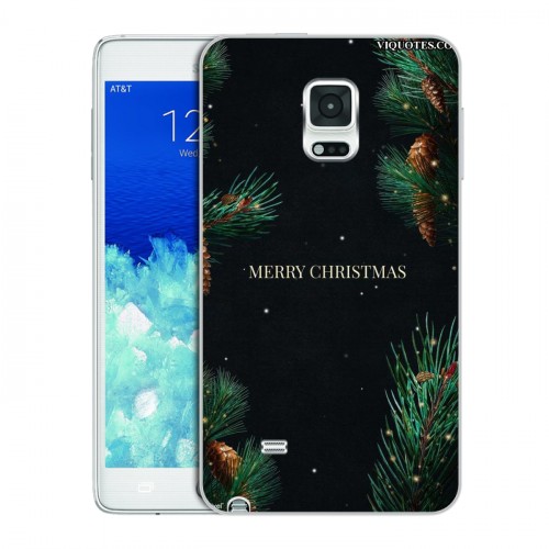 Дизайнерский пластиковый чехол для Samsung Galaxy Note Edge Christmas 2020