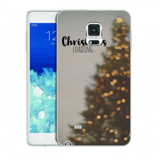 Дизайнерский пластиковый чехол для Samsung Galaxy Note Edge Christmas 2020