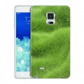 Дизайнерский пластиковый чехол для Samsung Galaxy Note Edge Трава