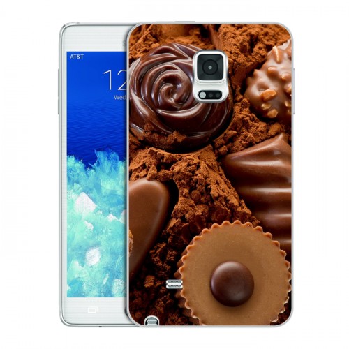 Дизайнерский пластиковый чехол для Samsung Galaxy Note Edge Конфеты