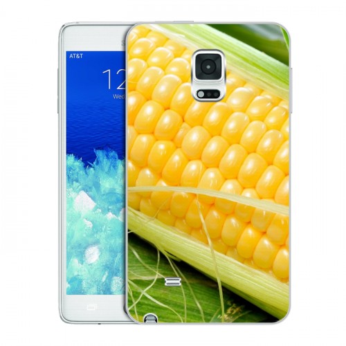 Дизайнерский пластиковый чехол для Samsung Galaxy Note Edge Кукуруза