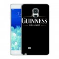 Дизайнерский пластиковый чехол для Samsung Galaxy Note Edge Guinness