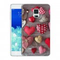 Дизайнерский пластиковый чехол для Samsung Galaxy Note Edge День Святого Валентина