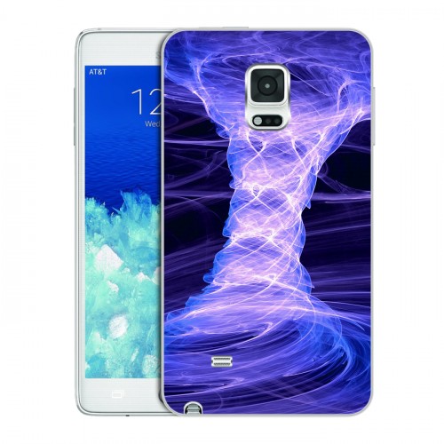 Дизайнерский пластиковый чехол для Samsung Galaxy Note Edge Энергия красоты