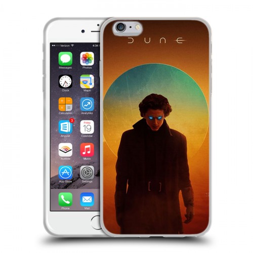 Дизайнерский силиконовый чехол для Iphone 6 Plus/6s Plus Дюна 2021