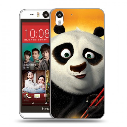 Дизайнерский силиконовый чехол для HTC Desire Eye Кунг-Фу Панда