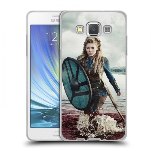 Дизайнерский пластиковый чехол для Samsung Galaxy A5 викинги