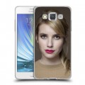 Дизайнерский пластиковый чехол для Samsung Galaxy A5 Эмма Робертс