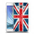 Дизайнерский пластиковый чехол для Samsung Galaxy A5 Флаг Британии