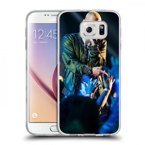 Дизайнерский пластиковый чехол для Samsung Galaxy S6 Eminem