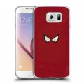 Дизайнерский пластиковый чехол для Samsung Galaxy S6 Человек-паук