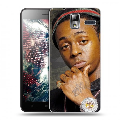 Дизайнерский силиконовый чехол для Lenovo S580 Ideaphone Lil Wayne