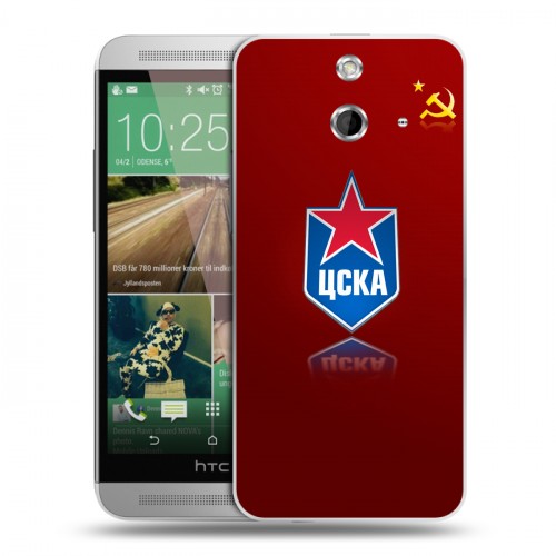 Дизайнерский пластиковый чехол для HTC One E8 ЦСКА