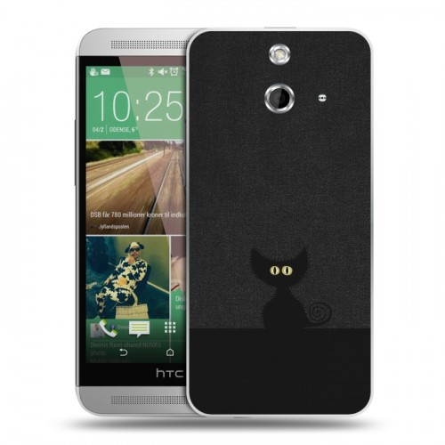 Дизайнерский пластиковый чехол для HTC One E8 Абстрактный минимализм