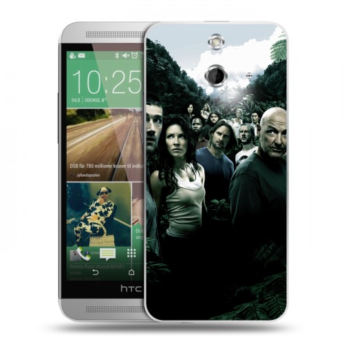 Дизайнерский пластиковый чехол для HTC One E8 Остаться в живых