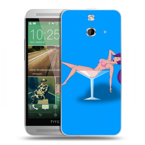 Дизайнерский пластиковый чехол для HTC One E8 Футурама