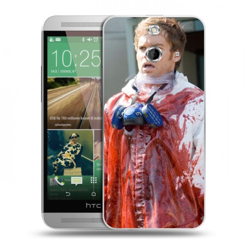 Дизайнерский пластиковый чехол для HTC One E8 Декстер