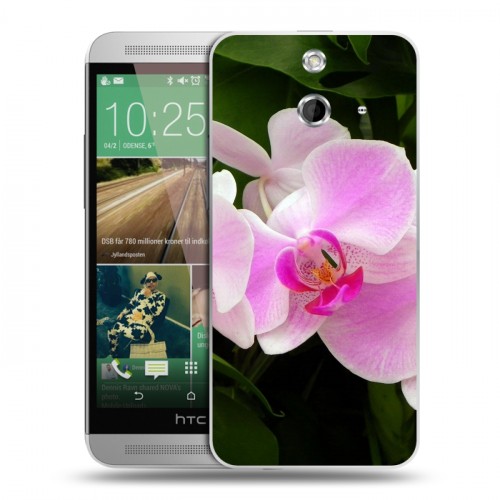 Дизайнерский пластиковый чехол для HTC One E8 Орхидеи
