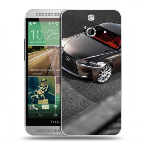 Дизайнерский пластиковый чехол для HTC One E8 Lexus