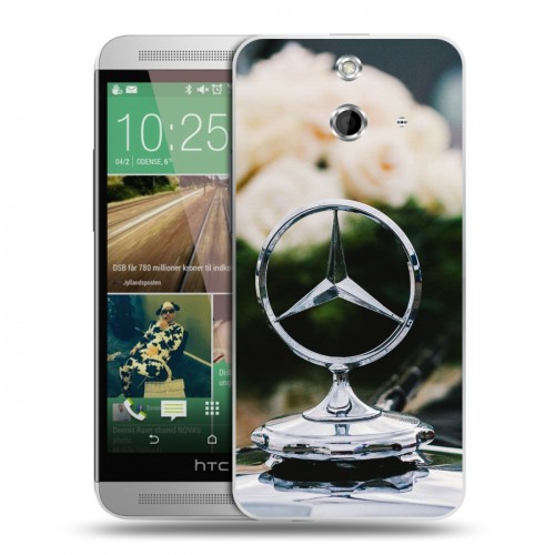 Дизайнерский пластиковый чехол для HTC One E8 Mercedes