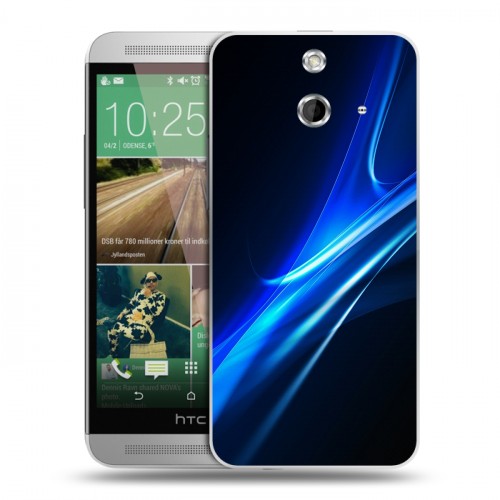 Дизайнерский пластиковый чехол для HTC One E8 Энергия красоты