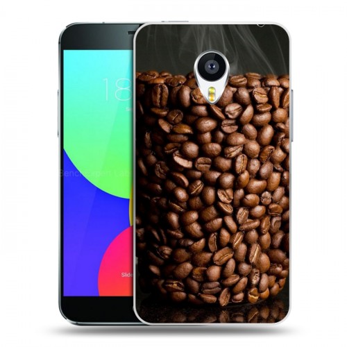 Дизайнерский пластиковый чехол для Meizu MX4 Pro кофе текстуры