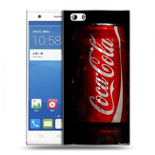 Дизайнерский пластиковый чехол для ZTE Star 1 Coca-cola