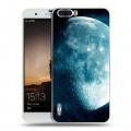Дизайнерский пластиковый чехол для Huawei Honor 6 Plus Луна
