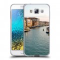 Дизайнерский пластиковый чехол для Samsung Galaxy E5 венеция