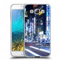 Дизайнерский пластиковый чехол для Samsung Galaxy E5 Токио